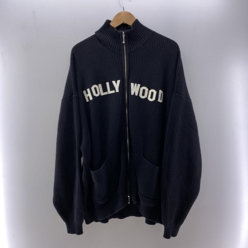 【中古】DAIRIKU 24SS“HOLLYWOOD“ Ds Knit K-6　ブラック　サイズM ダイリク[17][240017732481] 中古】DAIRIKU 24SS 