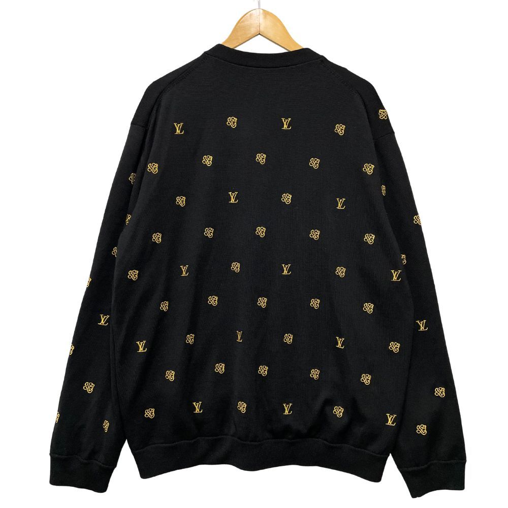『未使用品』LOUIS VUITTON エンブロイダードウールカーディガン M LOUIS VUITTON ルイ・ヴィトン RM251MF CZU HSFN3W エンブ