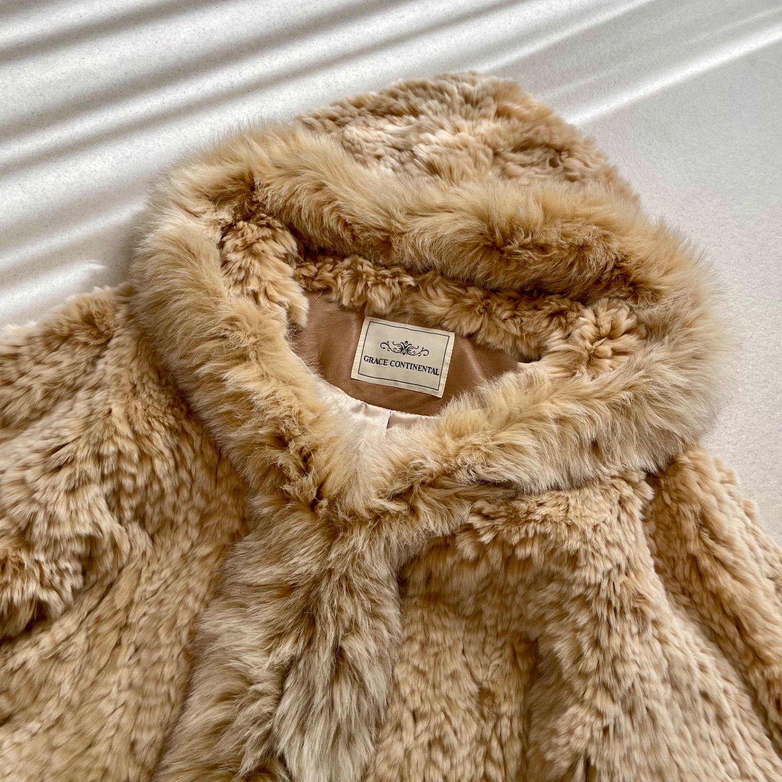 GRACE CONTINENTAL ファーコート レッキス Grace continetal ファー