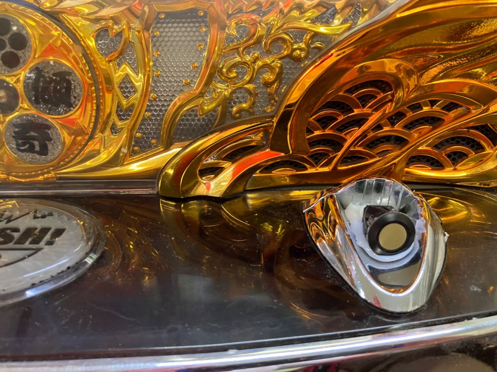 パチスロ 実機 花の慶次 戦極めし傾奇者の宴 コイン不要機付