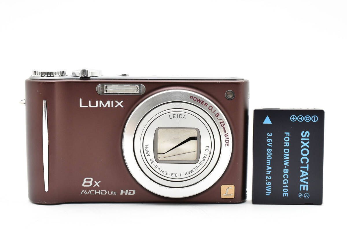 ☆パナソニック Panasonic LUMIX DMC-ZX3 8x ブラウン