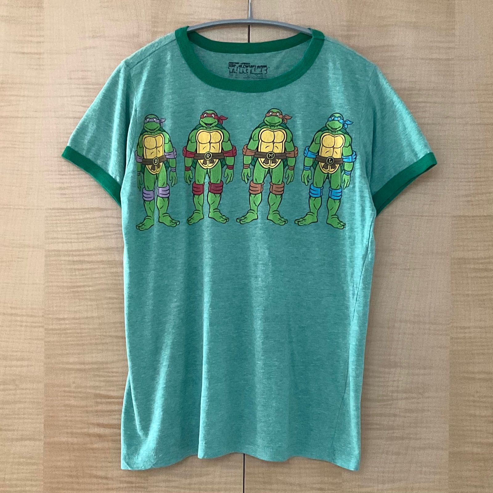 90年代 MUTANT TURTLES ミュータントタートルズ キャラクタープリントT