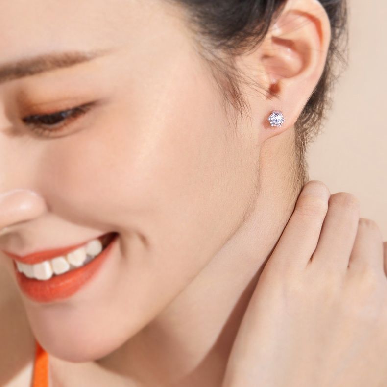 ピアス レディース 18K 金属アレルギー対応 ゴールド