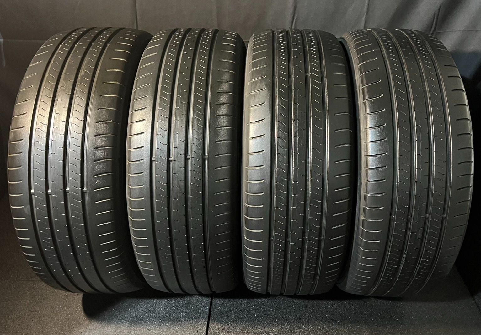 製 約8.2～8.5分山 トーヨータイヤ TOYO TIRES プロクセス PROXES Sport 225 55R19 4本 h_556