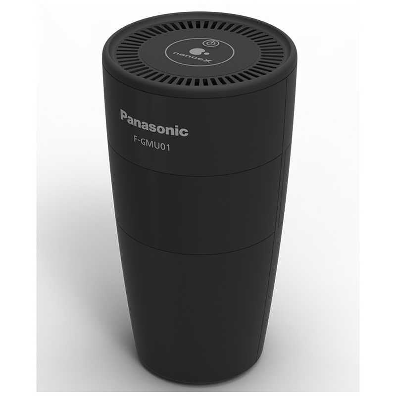 送料無料 ♥ 未開梱 パナソニック Panasonic ナノイーＸ発生器 ブラック 空気清浄 1畳 車載 省スペース用 F-GMU01-K
