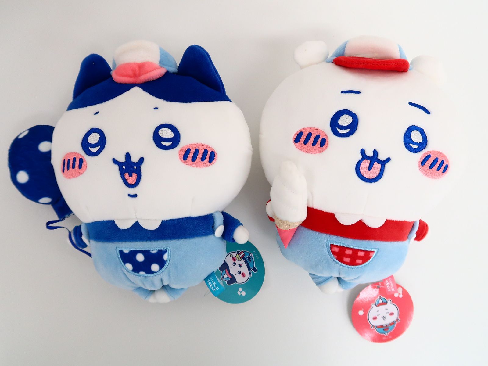 2点セット ちいかわ・ハチワレ ワクワクゆうえんちぬいぐるみ(S