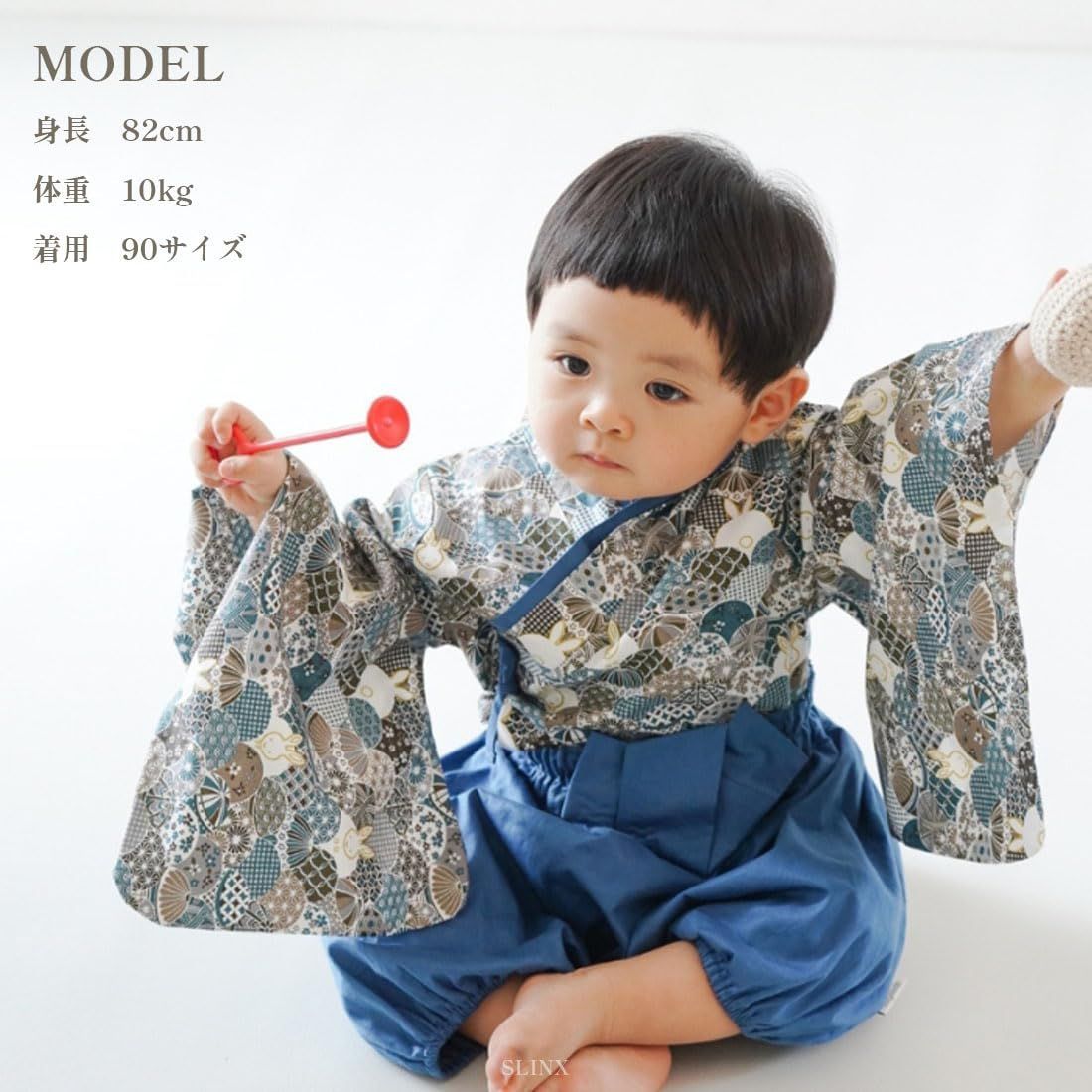 袴 ロンパース ベビー服 着物 和装 女の子 [SLINX] : \10%coupon+5P&frasl;SLINX フォーマル カバーオール キッズ 出産祝い ベビー 初節句 女の子（和服｜キッズファッション）：キッズ