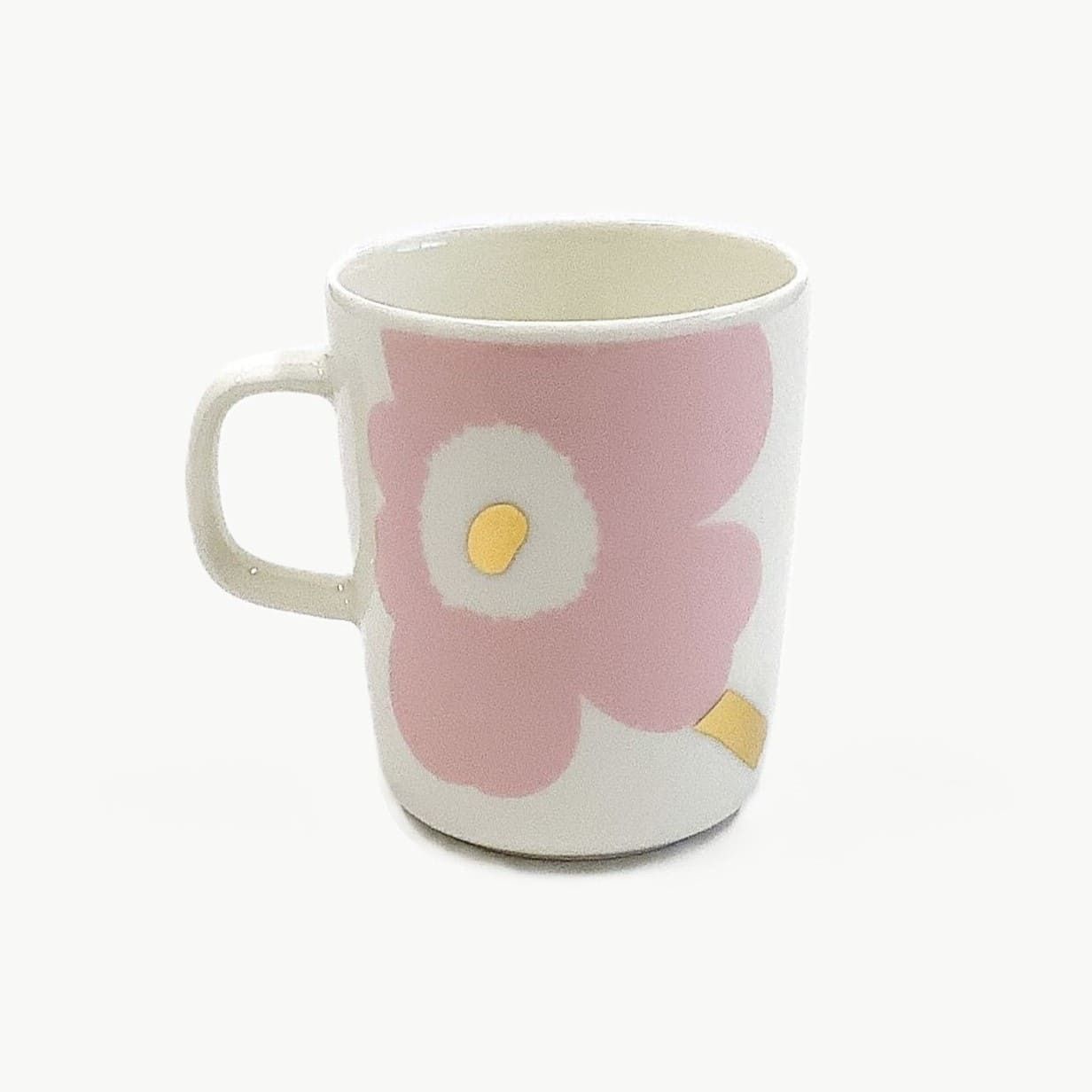 マリメッコ ペアマグカップ おしゃれ ウニッコ 250ml ピンク×ホワイト×ゴールド 北欧デザイン 食器 コーヒーカップ 日本正規品