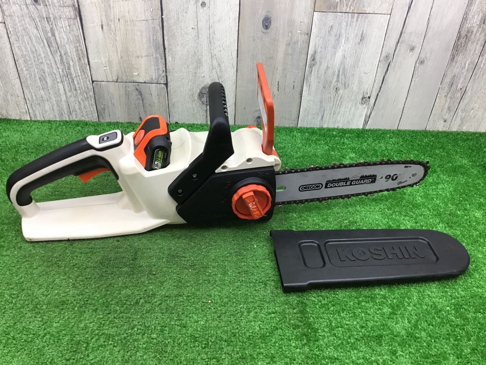 動作品 □工進 KOSHIN 18V 2.0Ah 充電式 チェンソー SCS-1820R バッテリー 充電器付□アクトツール富山店□L