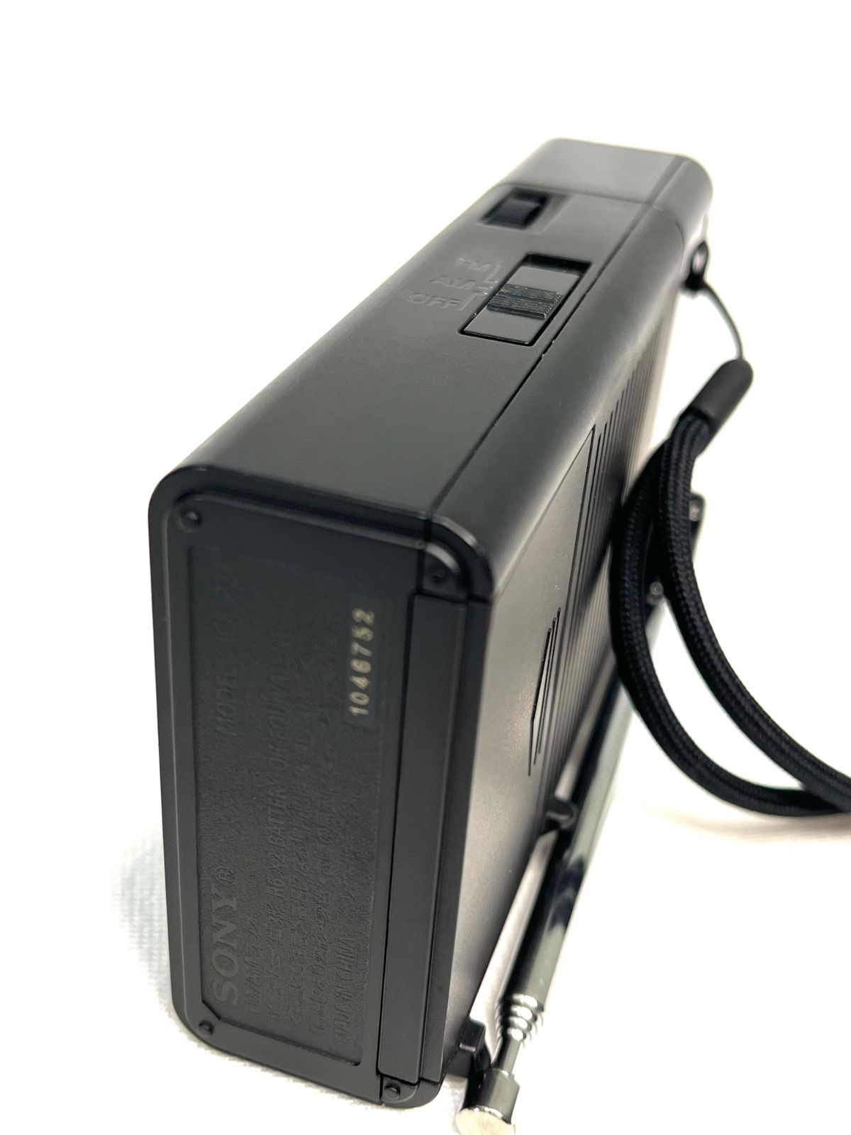 SONY ポータブルハンディラジオ ICF-P27 ブラック Sony ICF-P27 AM/FM Pocket Portable | radiojayallen