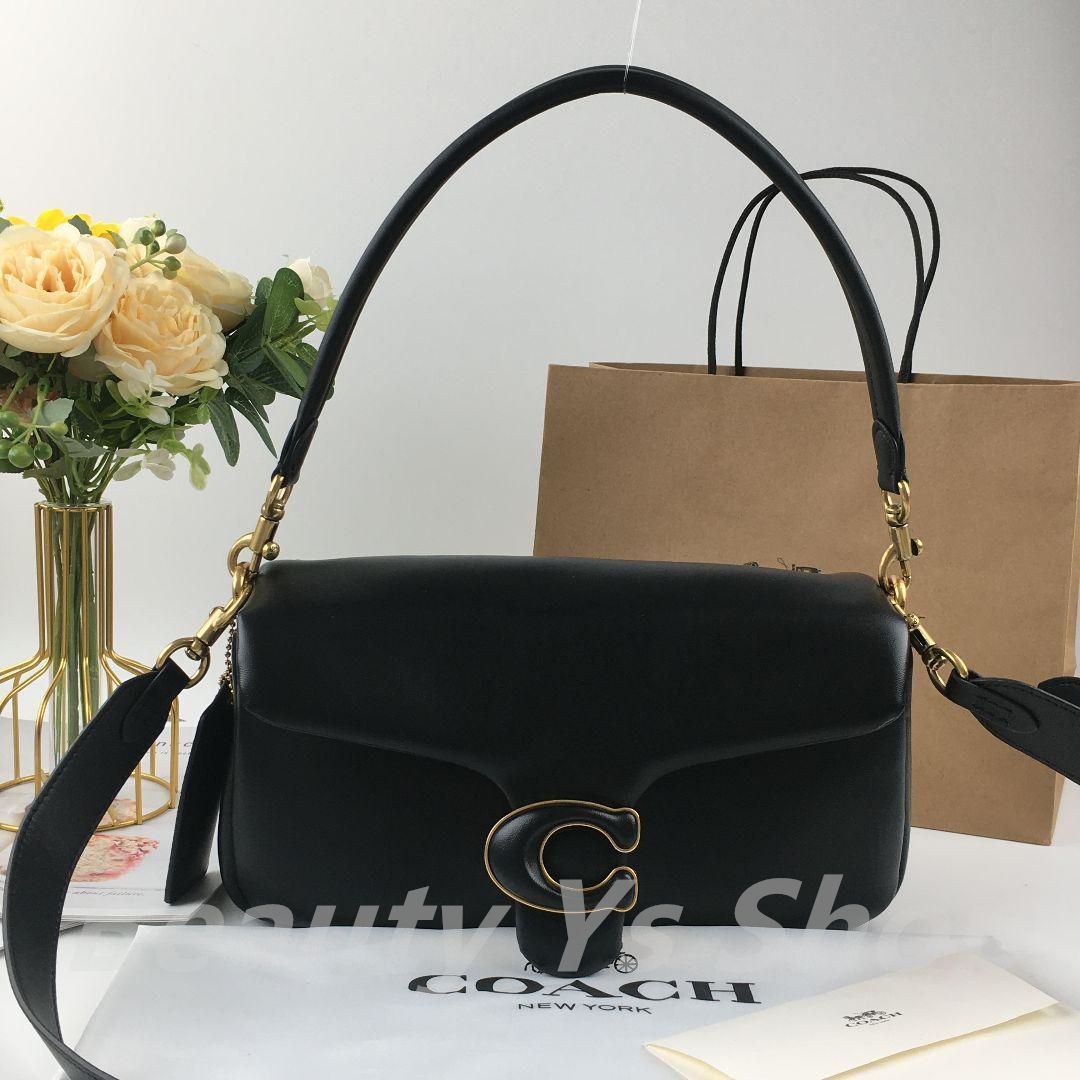 新品未使用 COACH コーチ タビー ショルダーバッグブラック26 - メルカリ