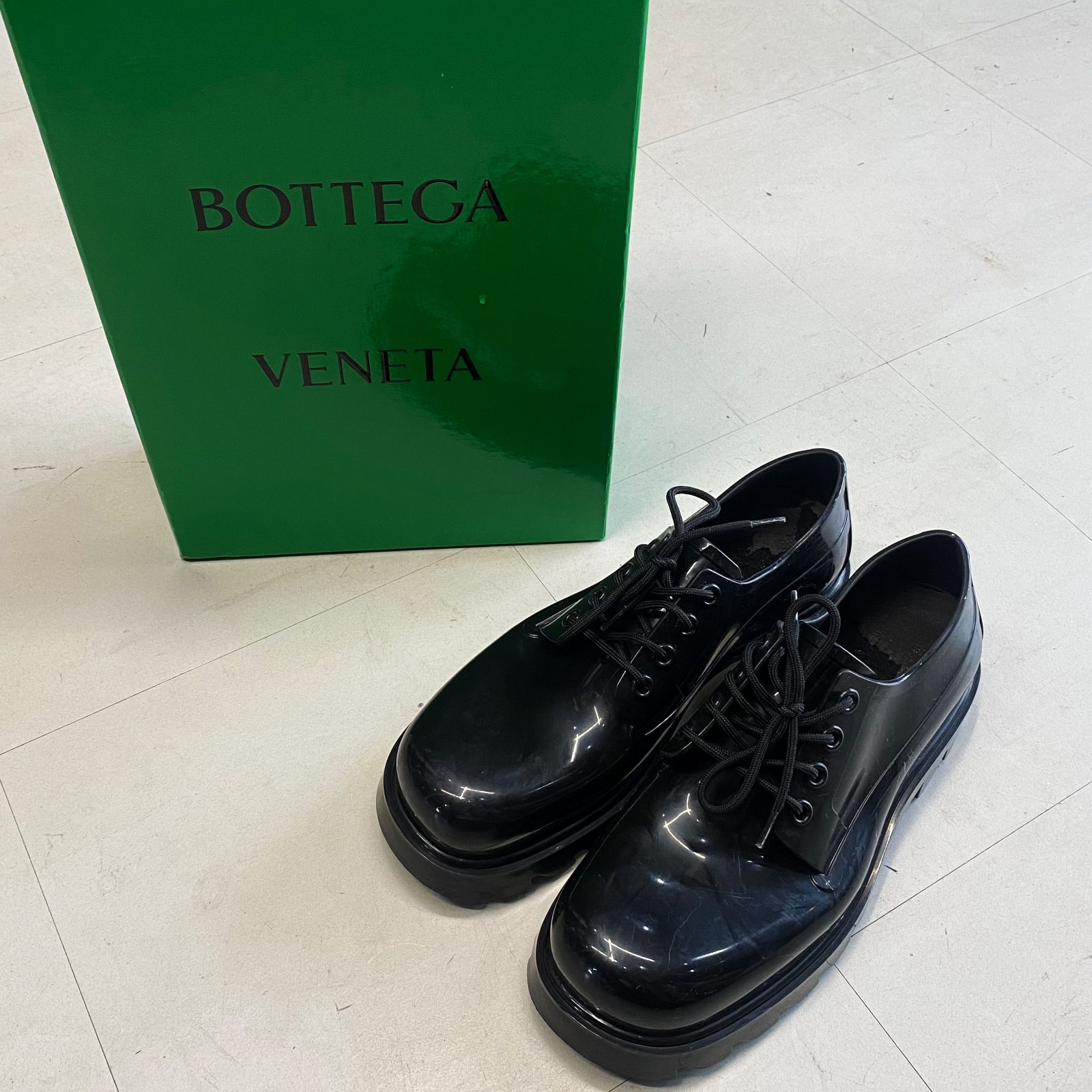 BOTTEGA VENETA ボッテガヴェネタ 21AW Stride Derby Shoes SIZE 43 中目黒R04