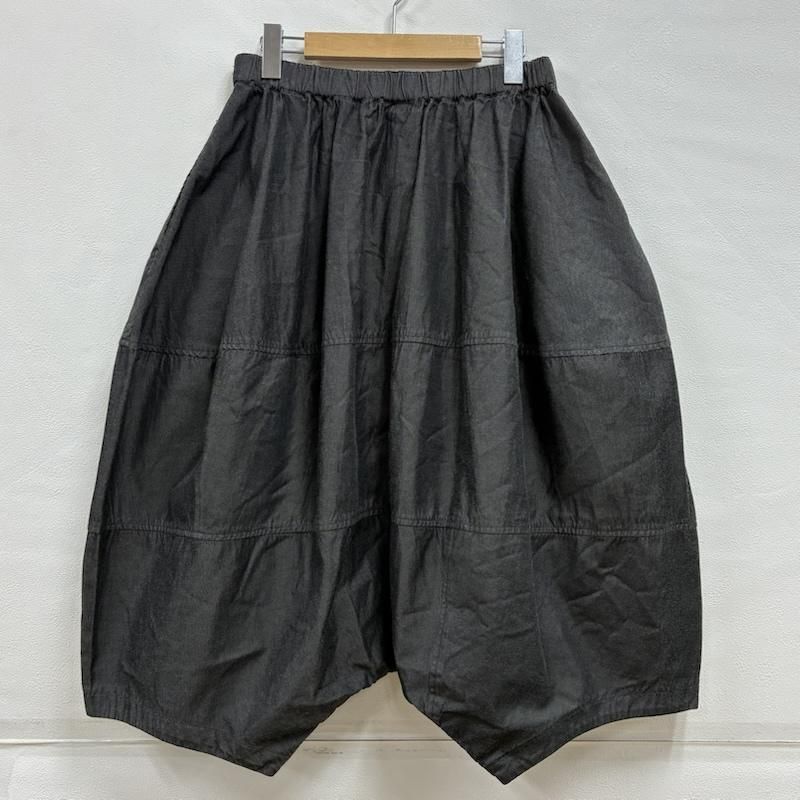 COMME des GARCONS COMME des GARCONS コムデギャルソンコムデギャルソン パンツ サルエルパンツ コムコム 21ss ポリエステル コットン 変形 イージー サルエルパンツ 製品加工 RG-P011