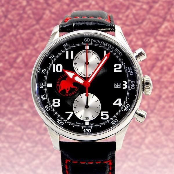 【数量限定特価】ハンティングワールド HUNTING WORLD クロノマジックII QZ HW021BK【60%OFF】