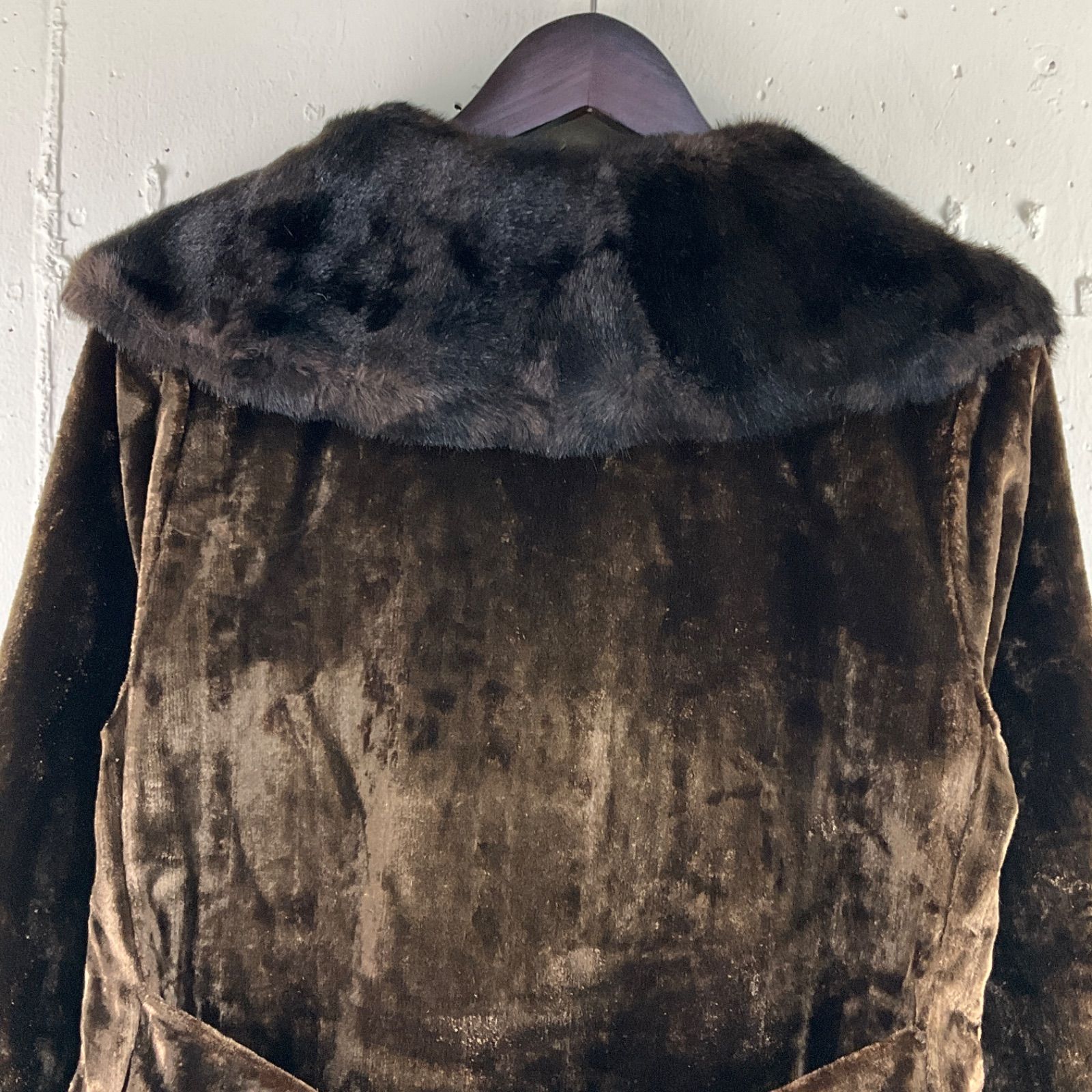 60s 70s SEARS vintage フェイクファーコート 【公式通販】