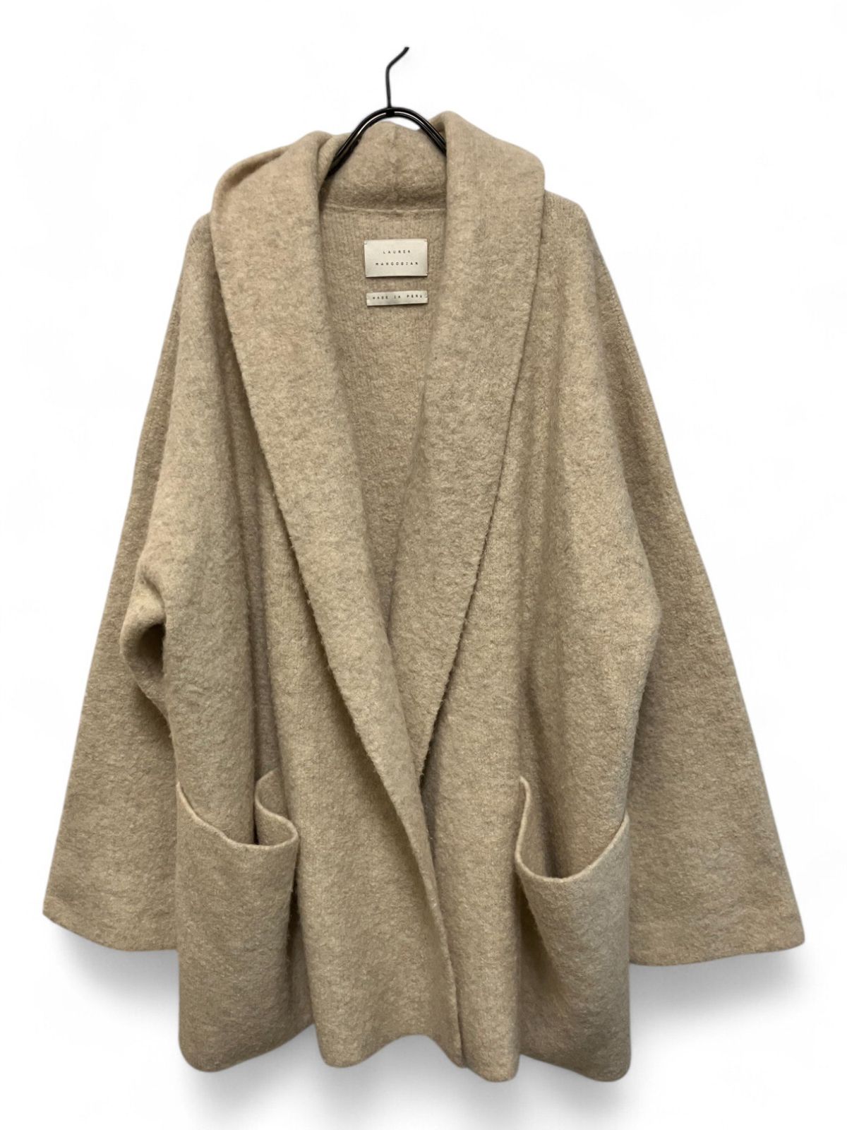 LAUREN MANOOGIAN (ローレン マヌーギアン) ダブルフェイス ニット