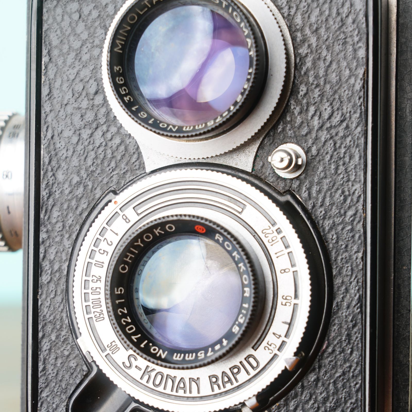 訳あり品◎Minoltaflex ⅡB ミノルタ 二眼レフ フィルムカメラ 49 訳あり品