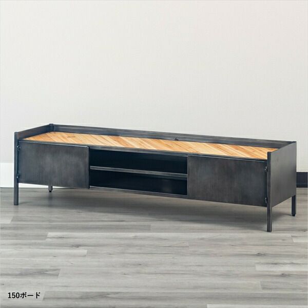 Francfranc ミエールキャビネット 木製 アーガイルパターン フランス