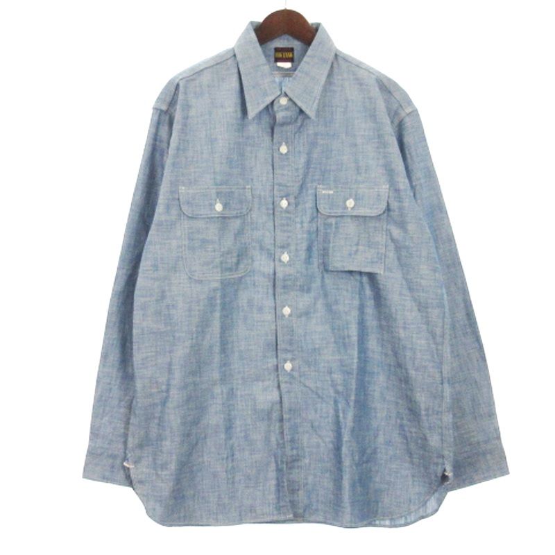 ビッグヤンク BIG YANK 1952 CHAMBRAY シャツ 長袖 コットン 600 ビッグヤンク BIG YANK 1952 CHAMBRAY シャツ 長袖 コットン 600