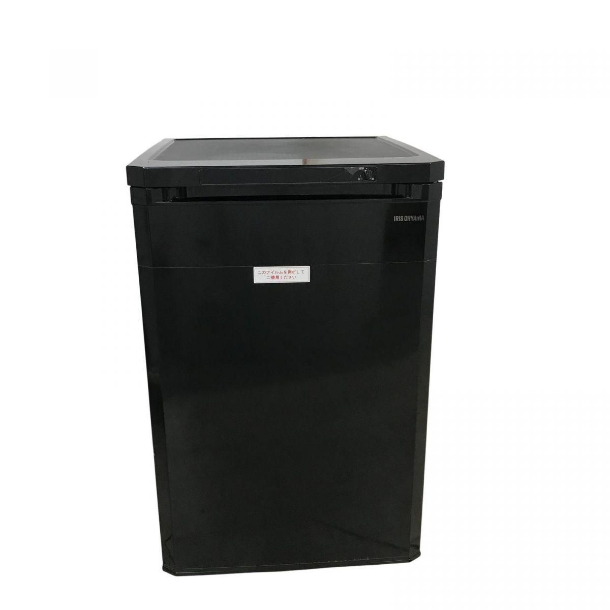 冷凍庫 85L IRIS OHYAMA アイリスオーヤマ 製 1ドア 前開き ブラック IUSD-9B-B FRK857275相