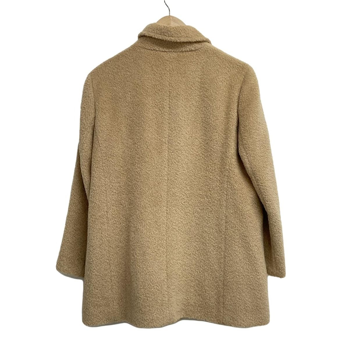 AGNONA アニオナ コート サイズ44 L レディース - ベージュ 長袖 秋 冬