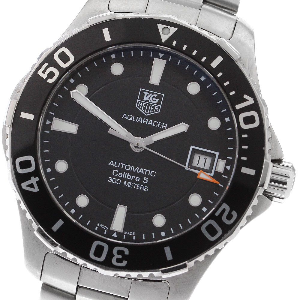 タグホイヤー アクアレーサー キャリバー5 自動巻き WAY2110 Amazon.co.jp: [タグホイヤー] TAG HEUER 腕時計 アクアレーサー
