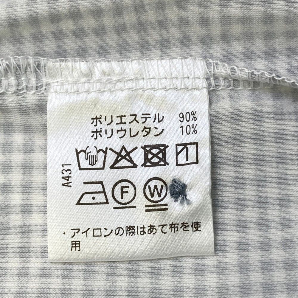 サイズ：48 MOCO モコ 21-2221342 半袖ポロシャツ チェック グレー系 [240101416638] ゴルフウェア メンズ ストスト MOCO モコ 21-2221342 半袖ポロシャツ チェック グレー系 サイズ