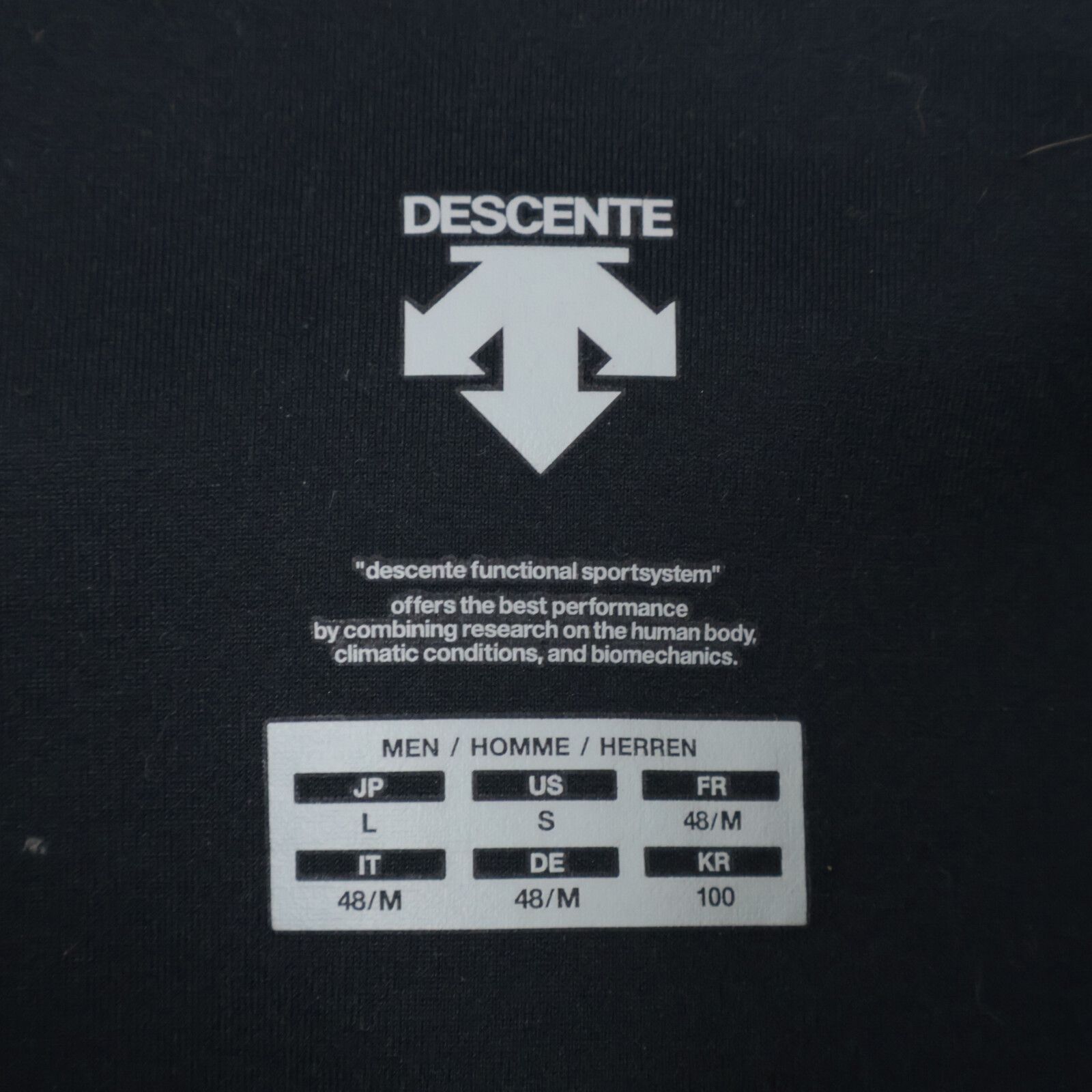 DESCENTE デサント 美品 DIA2750 オルテライン パラヘム フレックス  