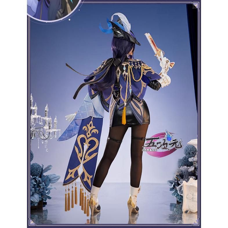 猫と三丁目 原神 コスプレ フレミネ 衣装 ※ウィッグ 靴 潜水道具 追加