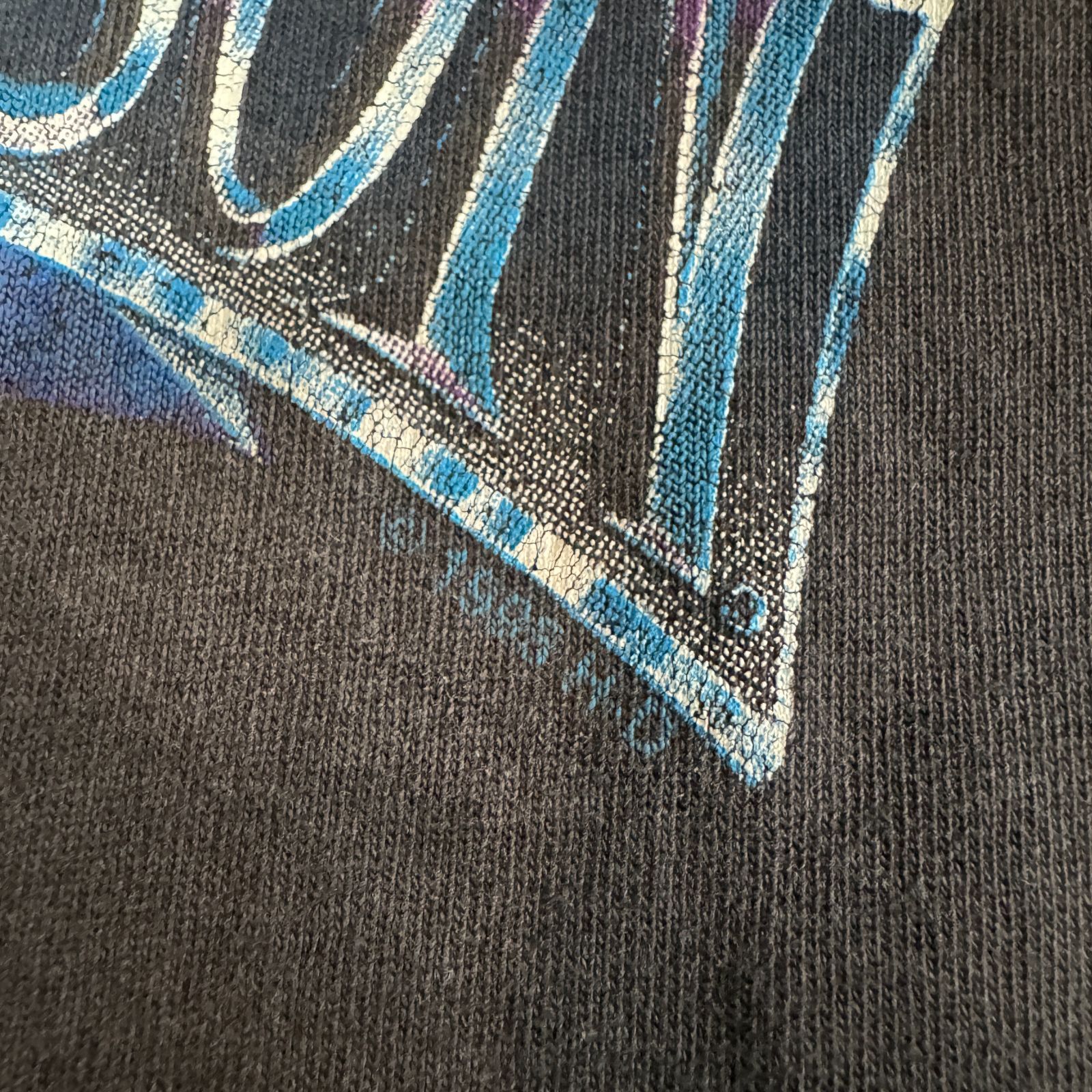 90s ハーレーダビッドソン イーグル サンダー 鬼フェード Tシャツ XL