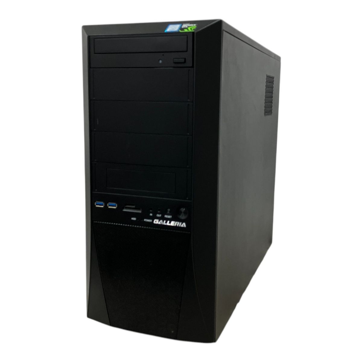 Thirdwave GALLERIA ZV デスクトップ パソコン i7 8700K 16GB SSD 525GB HDD 1TB GTX 1070 Ti win10 M10385202