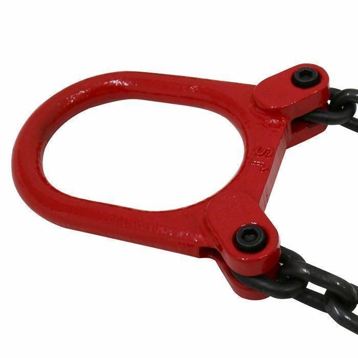 吊り具 スリングチェーン ドラム缶リフター 1t 1000kg ドラム缶リフトチェーン フック運搬 クランプ 鎖 チェーンスリング チェーンフック