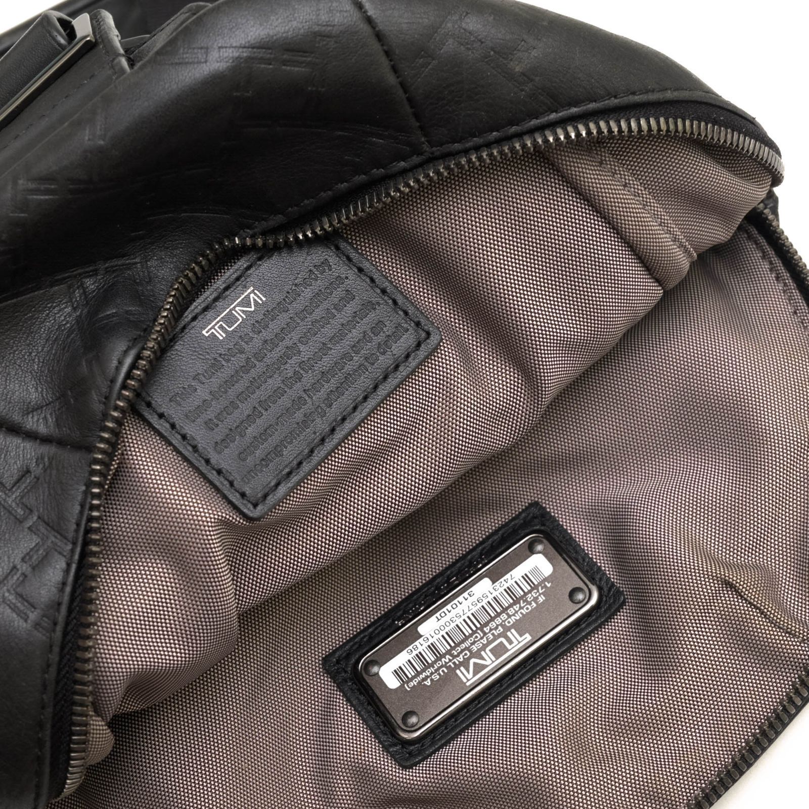 トゥミ／TUMI バッグ ショルダーバッグ 鞄 メンズ 男性 男性用レザー 革 本革 ブラック 黒  31101DBT TICON Leather Sling タイコン スリングバッグ ボディバッグ