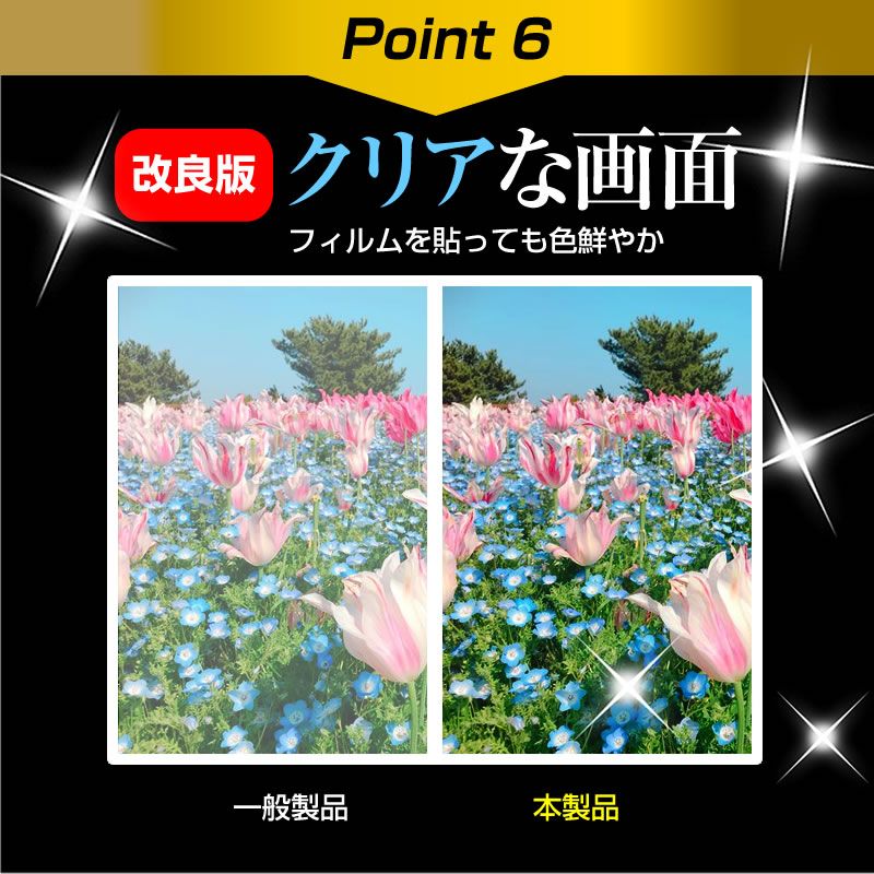 nubia RedMagic 7 [ レンズ周辺部用 ] 保護フィルム 高硬度9H ブルー