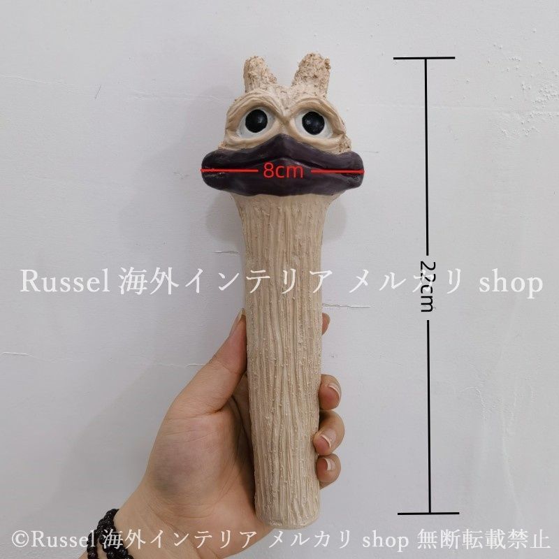 ガーデンオブジェ にわとり ダチョウ 樹脂 ガーデンオーナメント