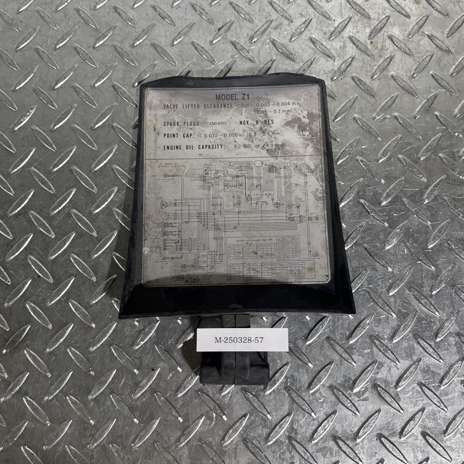 KAWASAKI Z1/KZ900/KZ1000 書類ケース カワサキ