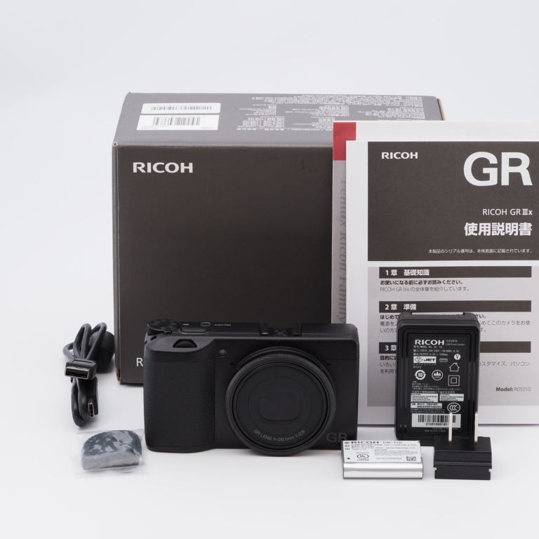 RICOH リコー GR IIIx デジタルカメラ 【焦点距離 40mm】GRIIIx GR3x