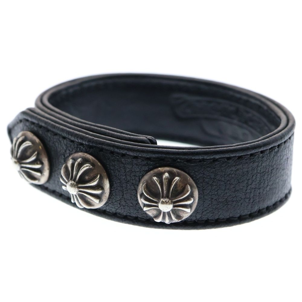 クロムハーツ3BTN 2SNP CRS クロスボール スナップボタン ブラック CHROME HEARTS (クロムハーツ) 3BTN 2SNP クロスボール 3ボタン2