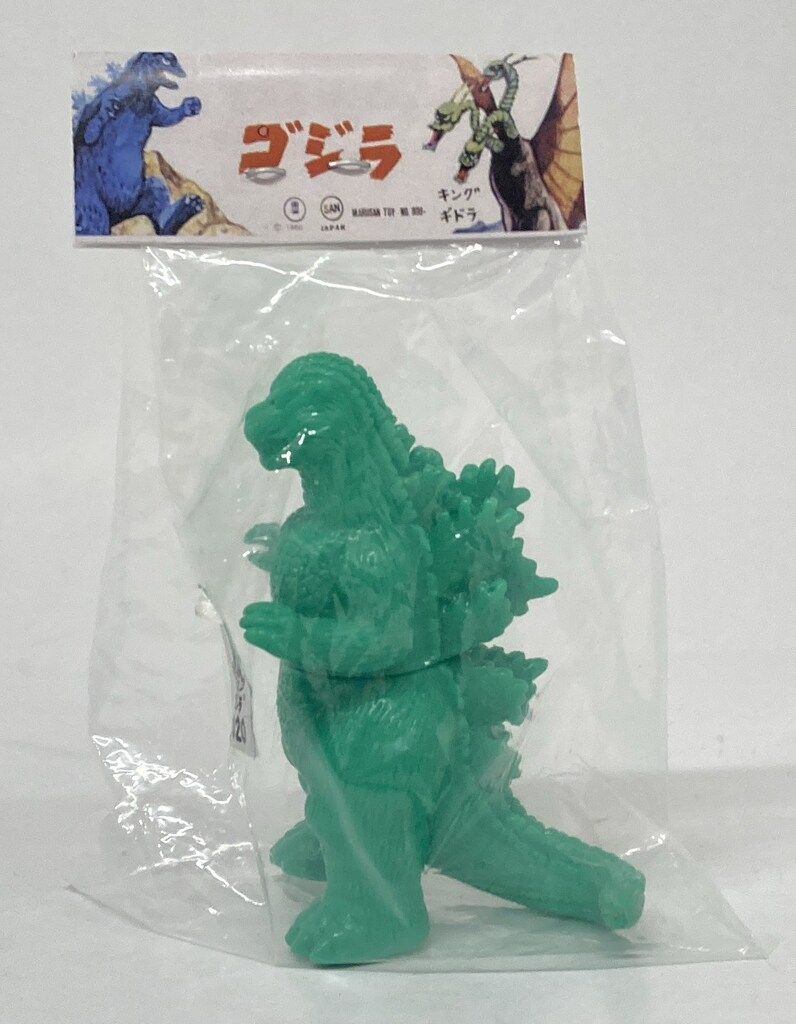 マルサン マルガチャ 世紀の大怪獣 ゴジラ1989 緑成型/未塗装