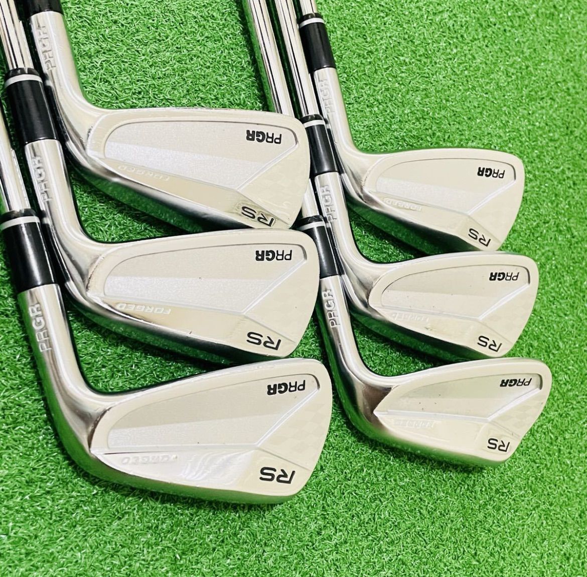 9051 PRGR RS FORGED 2016 アイアン6本セット 右利き フレックスS M-43 プロギア スペックスチールⅢ 5.6.7.8.9.P
