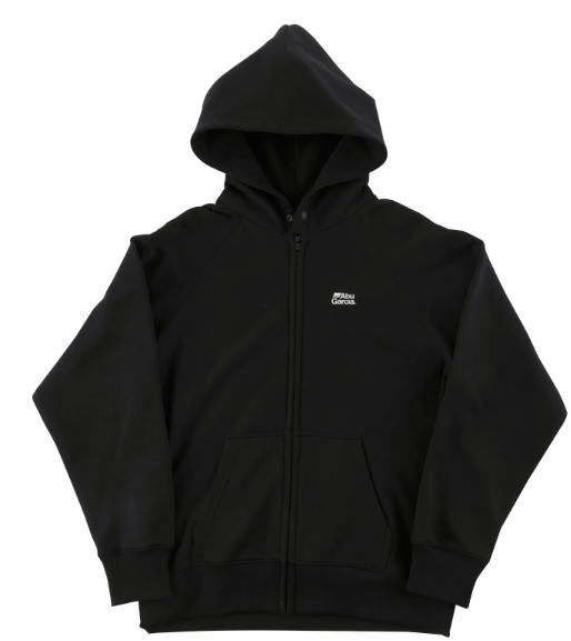 アブガルシア シャドウロゴ スウェットフーディー XLサイズ ブラック / ウェア abugarcia