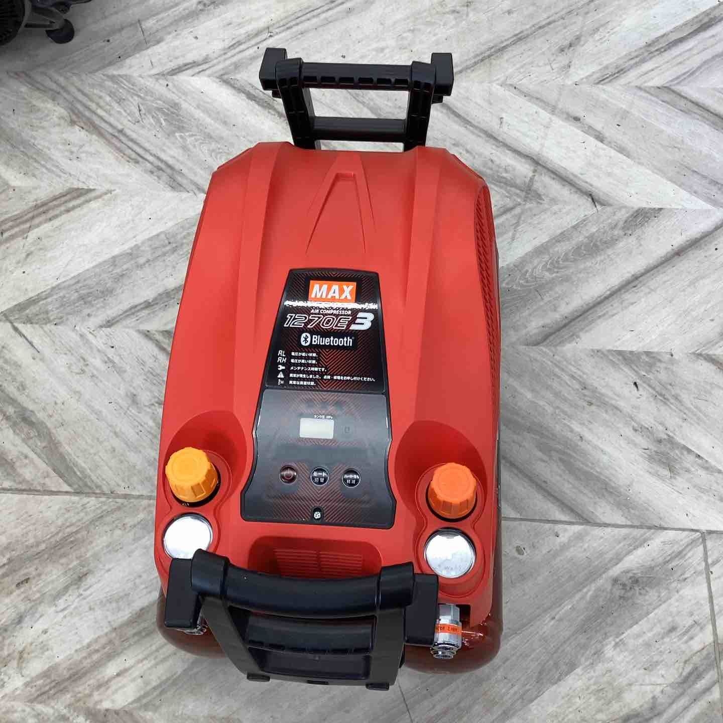 マックス MAX エアコンプレッサー AK-HL1270E3_レッド 越谷店