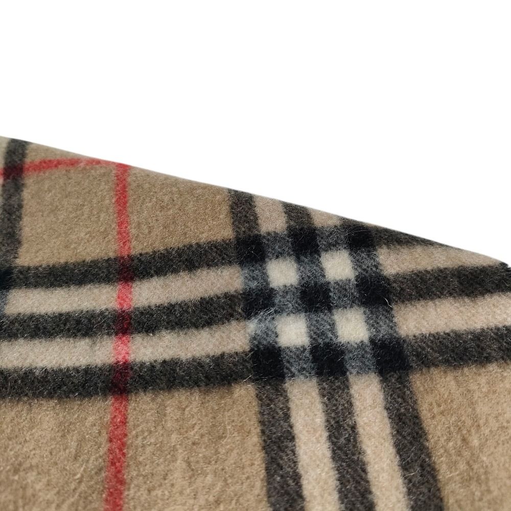 美品 BURBERRY バーバリー ヴィンテージ カシミヤ100％ ノバチェック柄