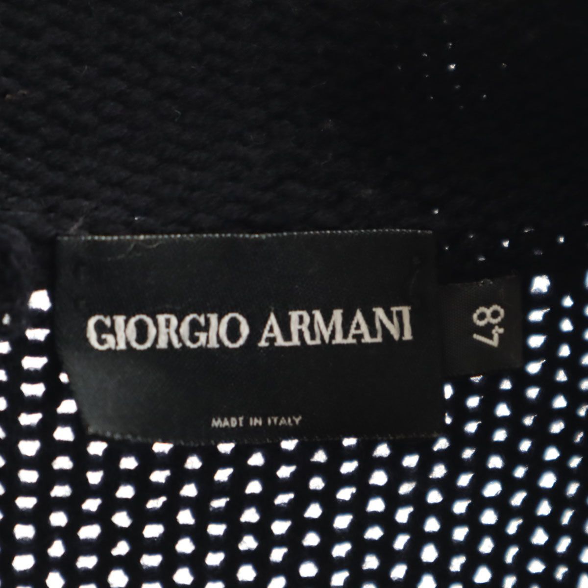 GIORGIO ARMANI ジョルジオアルマーニ イタリア製 長袖 ニット 48