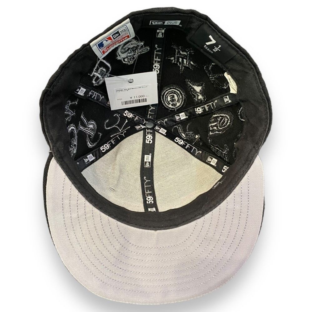 Supreme 59FIFTY MLBブラックキャップ 7 1/2 SUPREME 20SS MLB New Era CAP キャップ 7 1/2 ブラック - メルカリ