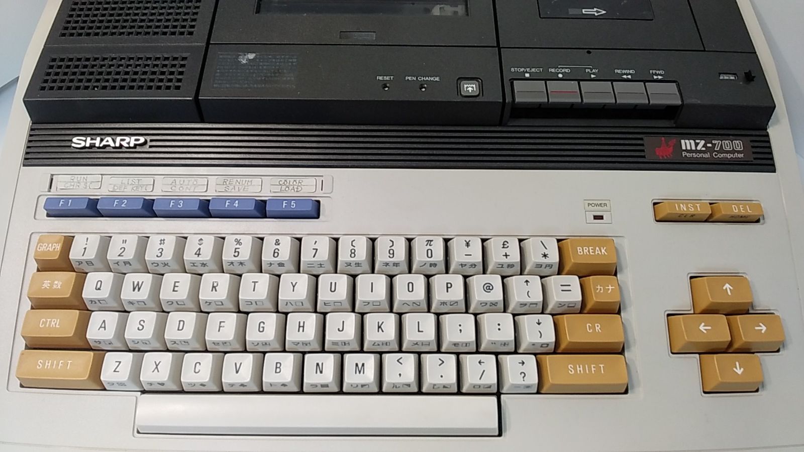 シャープSHARPパソコン mz-700 - メルカリ