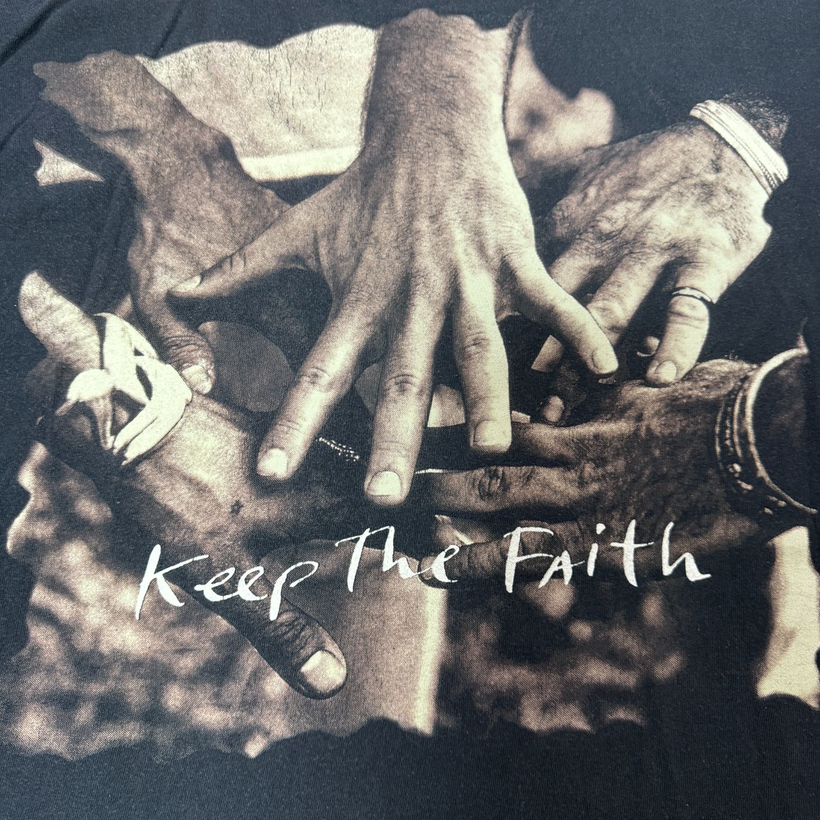 90s BON JOVI Keep The Faith Tour 1992 Tシャツ XLサイズ ボン