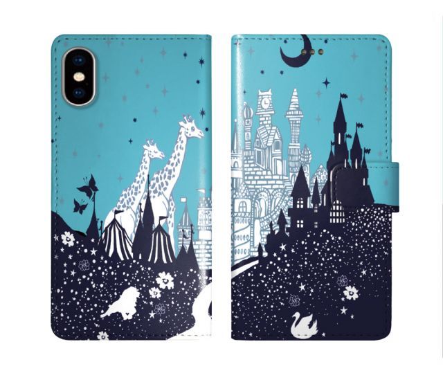 [Google Pixel 5a (5G)] iPhone15 ケース スカラー スマホケース 手帳型 iPhone16 ケース iPhone 16 15 14 13 SE 第3世代 第2世代 スマホカバー 全機種対応 手帳 ScoLar 蝶 キリン 城 鳥 