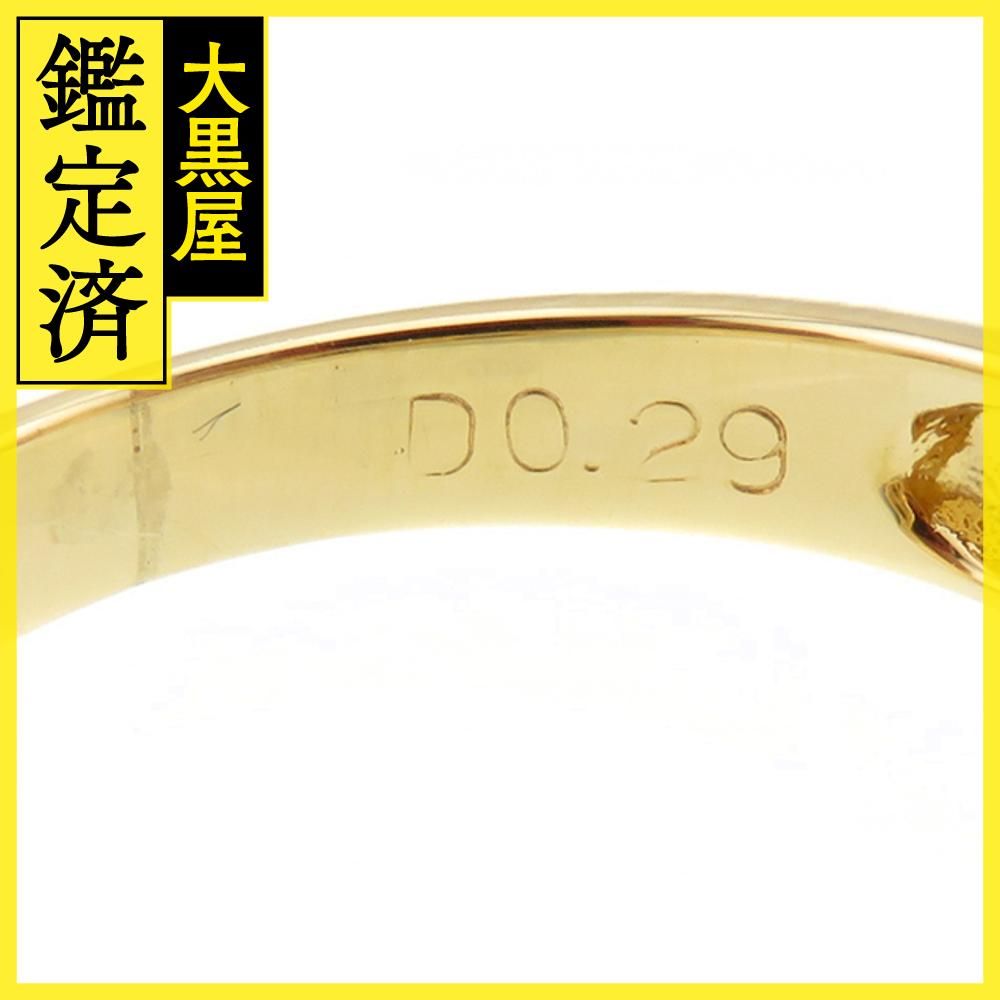 JEWELRY　ジュエリー　リング　K18　サファイア　ダイヤモンド0.29ct　約2.7g　8.5号　2141300420155　【207】