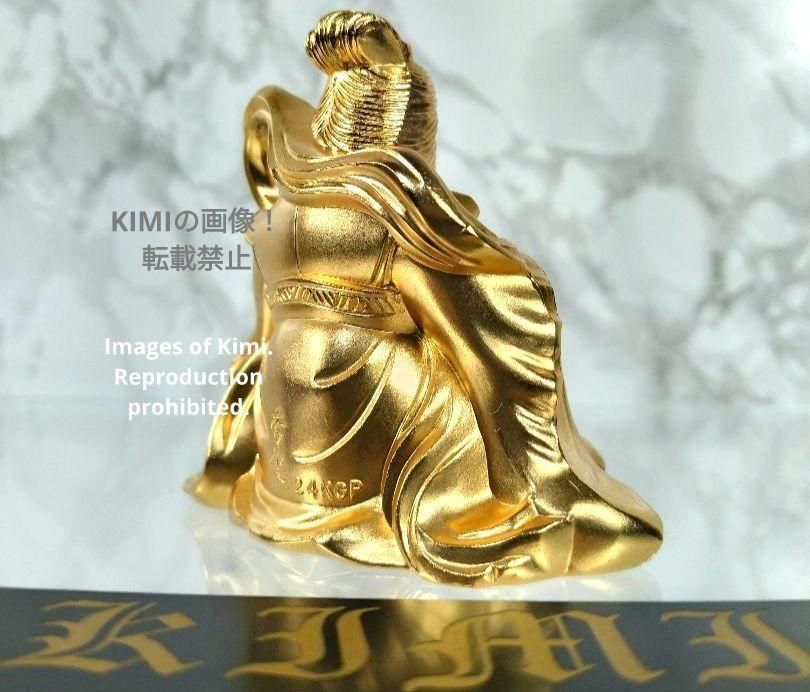 ☆【縁起物】開運 七福神 牧田秀雲原型 24金純金メッキ ☆【縁起物